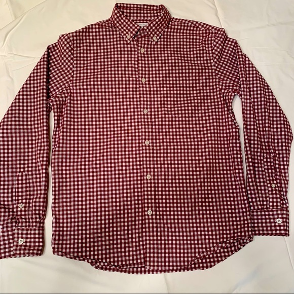 Old Navy Men’s Checkered Button Down Shirt Sz S - Picture 1 of 6